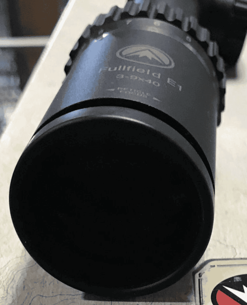 Burris Fullfield E1 3-9x40mm reticle focus