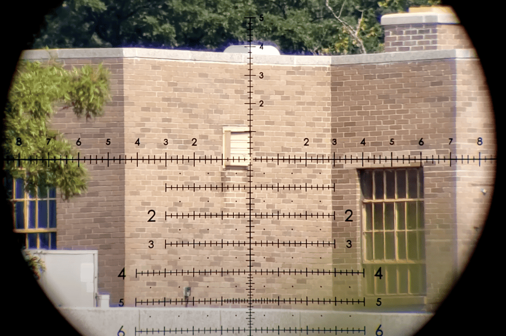 Bushnell Match Pro ED 5–30x56 DM2 reticle