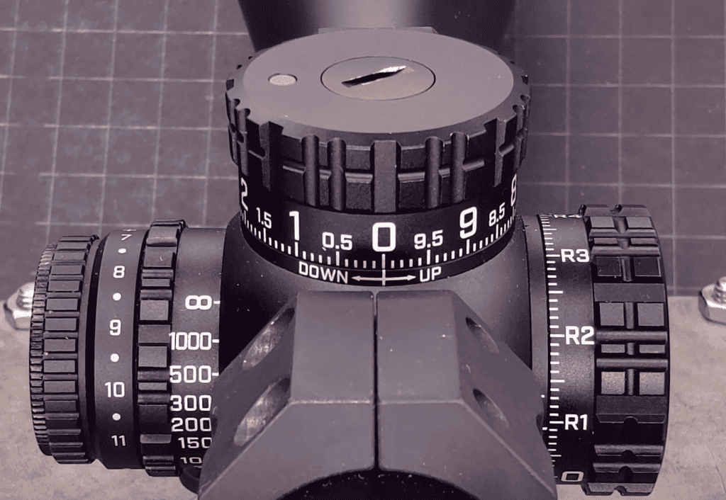 Bushnell Match Pro ED 5–30x56 turrets