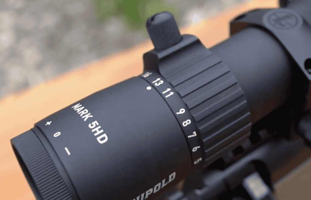 Leupold MARK 5HD 5-25X56 magnification ring