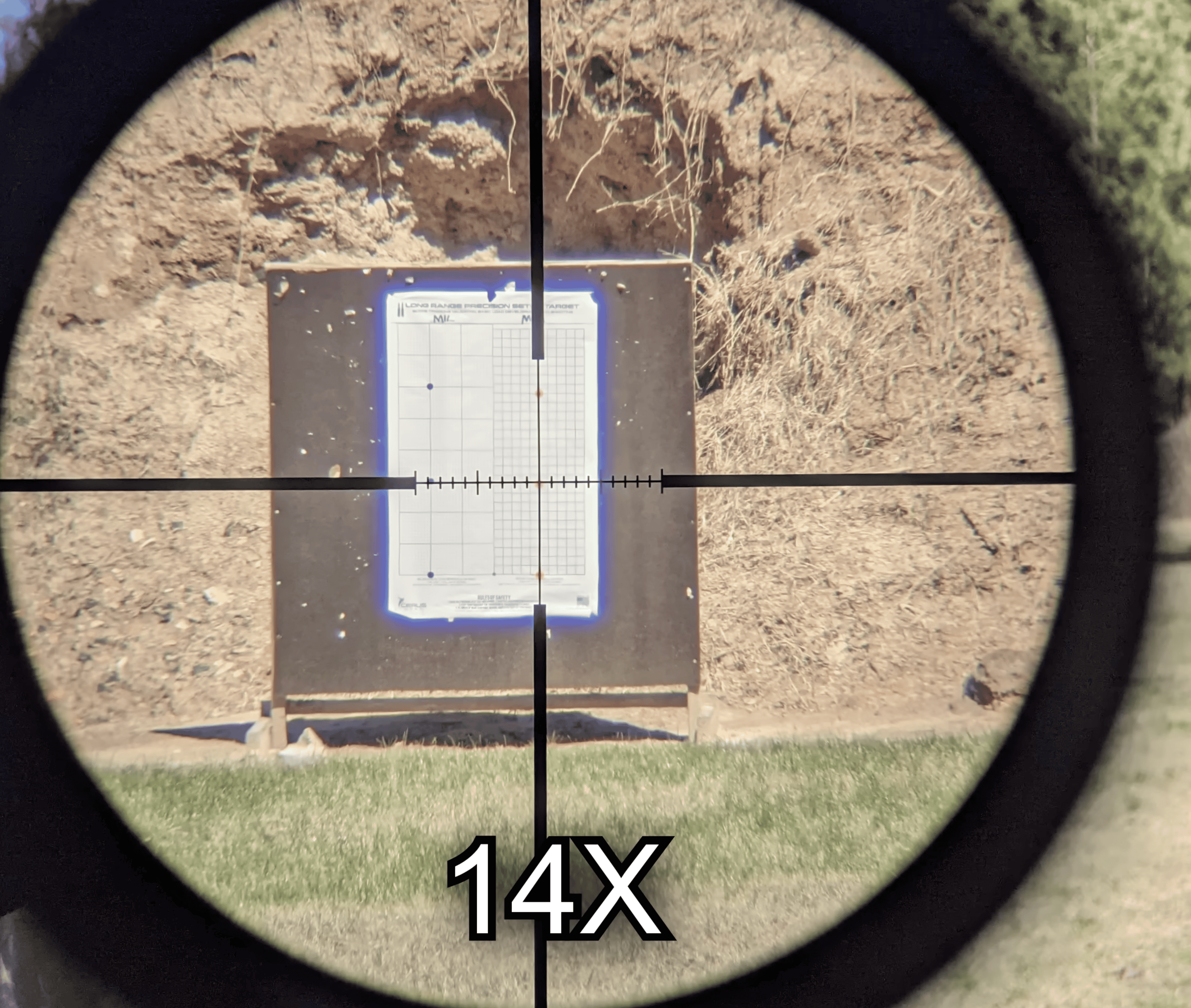 Leupold VX-3HD 4.5-14x40mm reticle