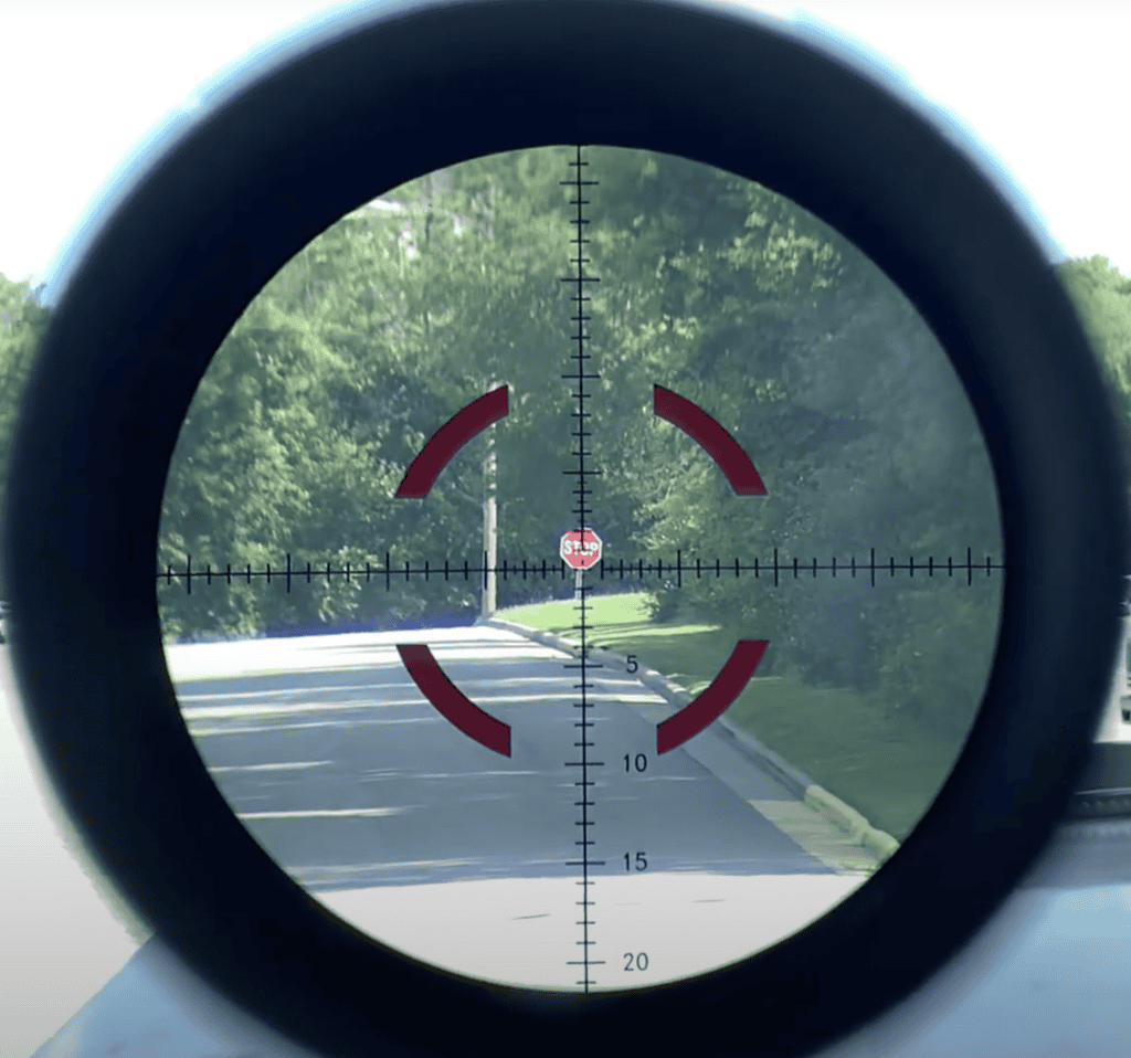 Trijicon Credo 1-8x28 reticle