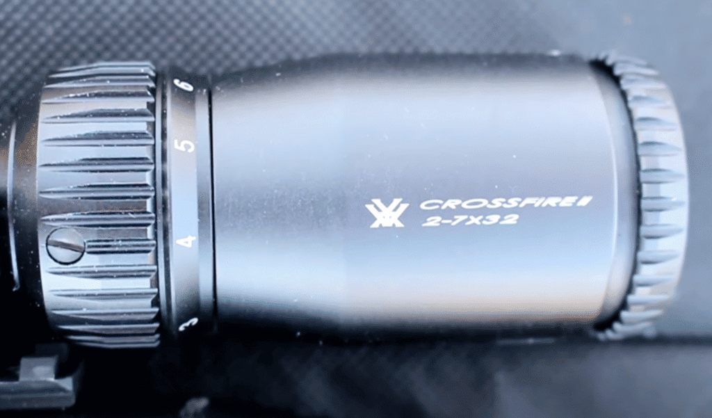 Vortex Crossfire II 2-7x32 rimfire magnification ring