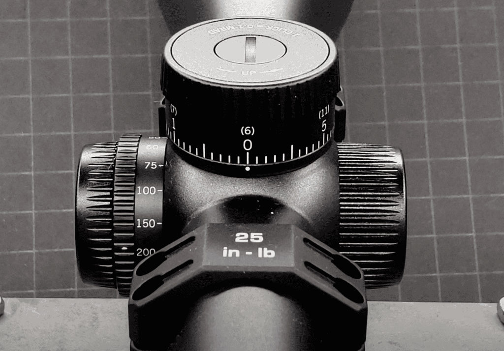 Vortex Razor HD LHT 4.5-22x50 turrets