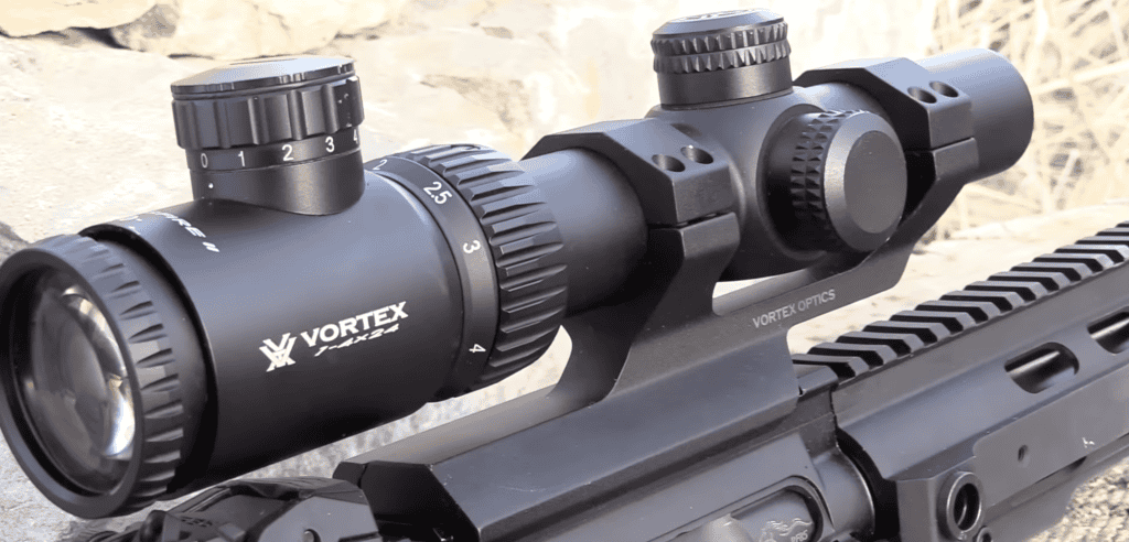 Vortex Crossfire II 1-4x24mm side view