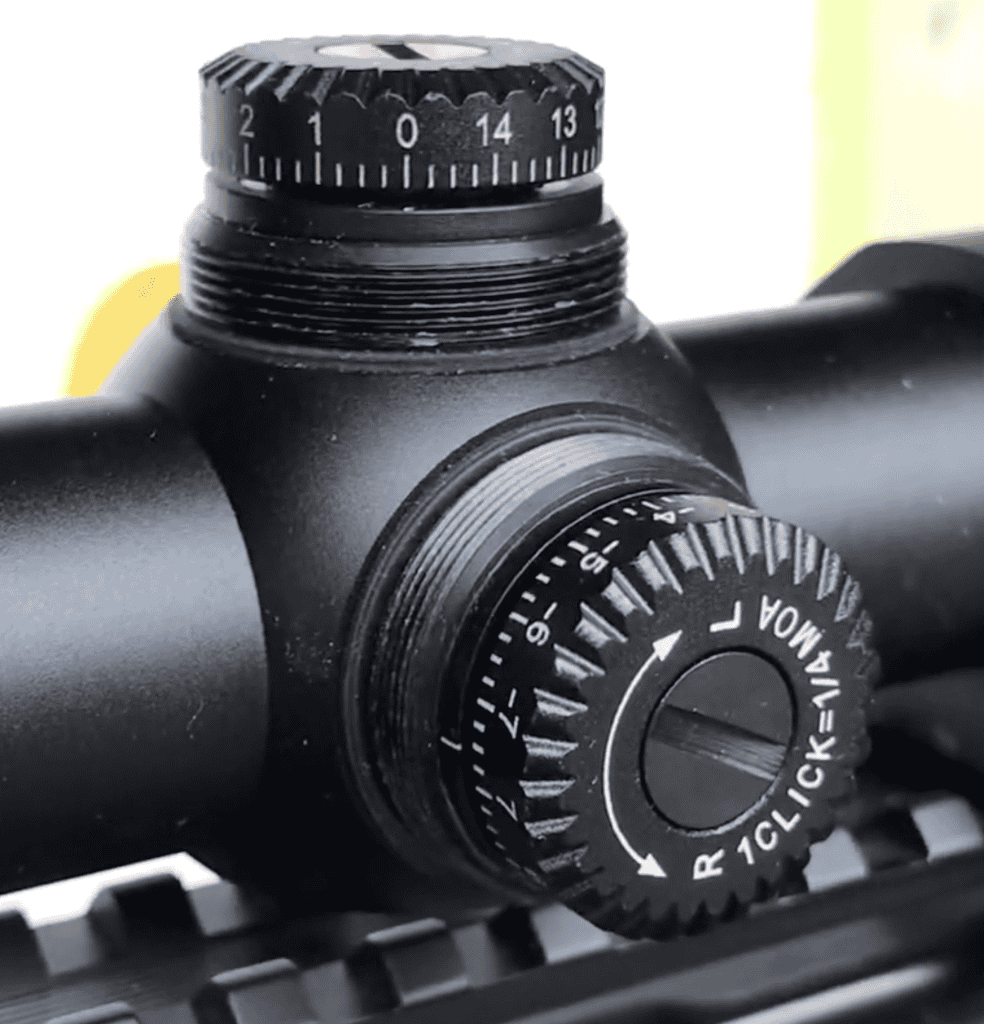Vortex Crossfire II 6-18x44mm turrets