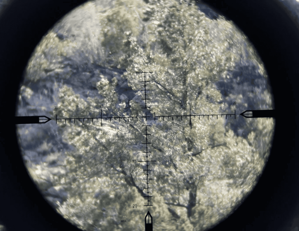 NIGHTFORCE SHV 5-20x56mm MOAR reticle