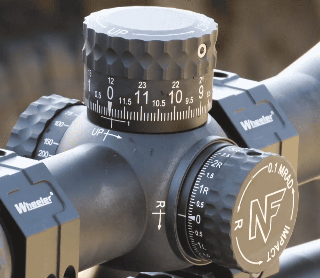 NightForce ATACR 7-35x56mm turrets