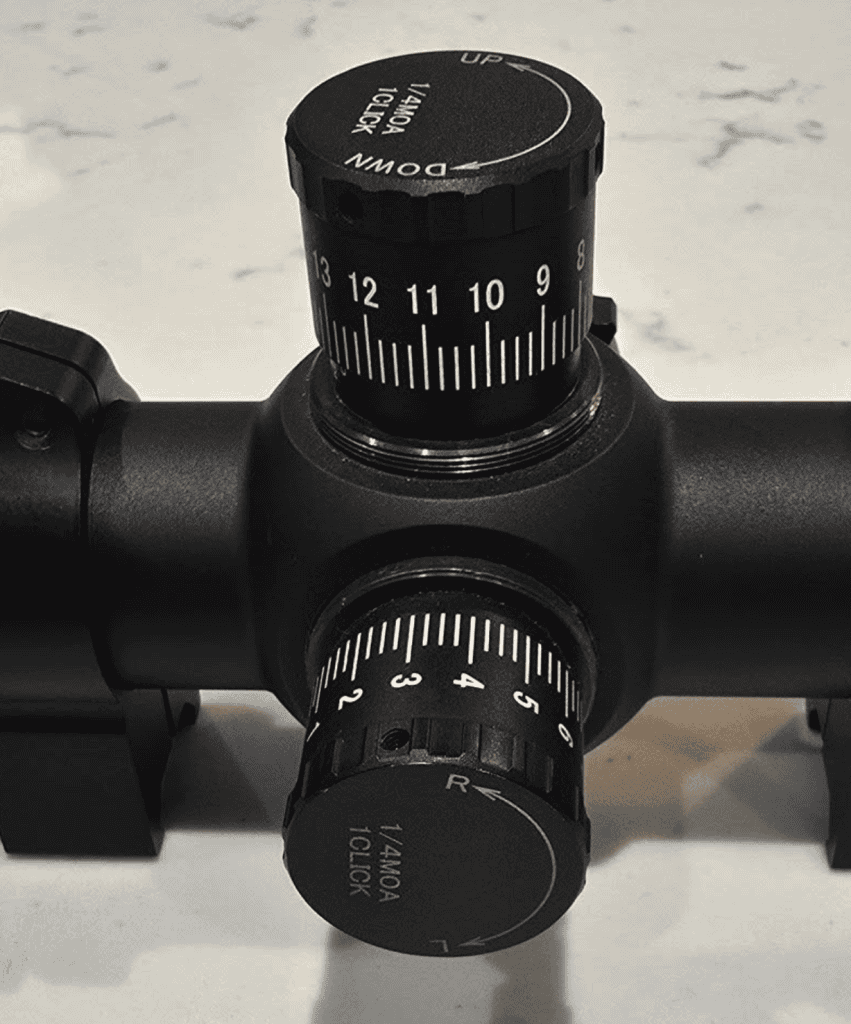Sightron S-TAC 4-20x50mm turrets